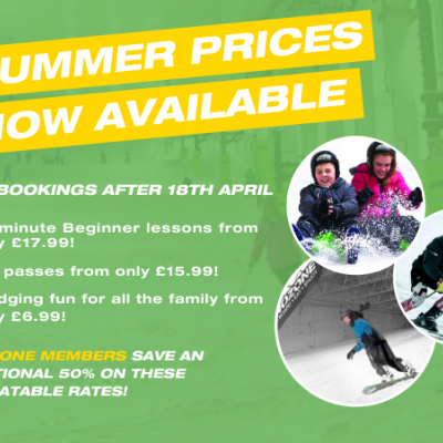 Summer Prices Now Available
